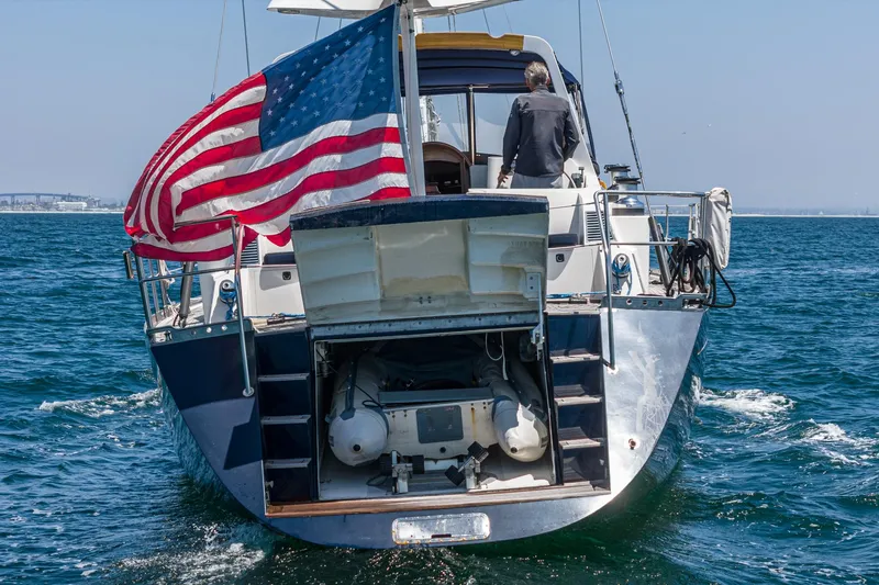 Slide: The Image of Philbrook's 69' Custom PH Sailing Sloop 1999 - 87