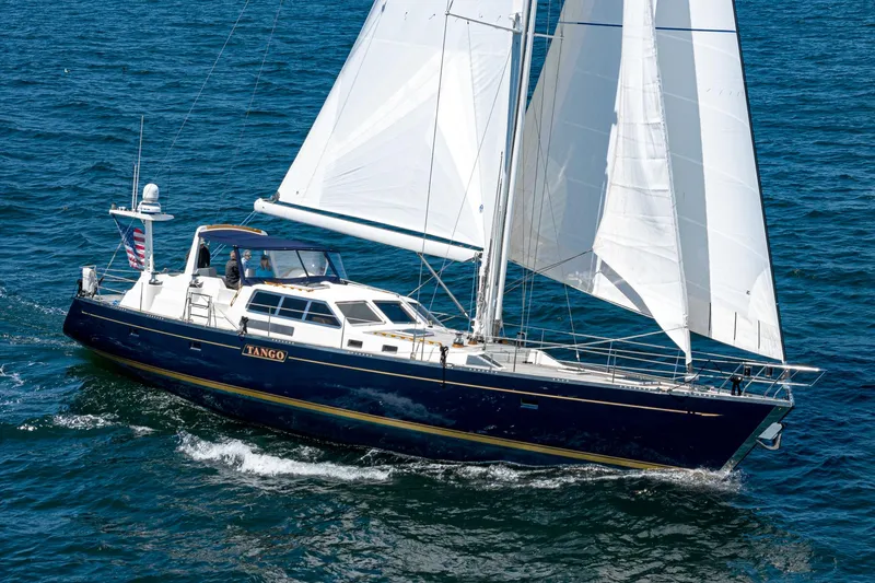 Slide: The Image of Philbrook's 69' Custom PH Sailing Sloop 1999 - 70