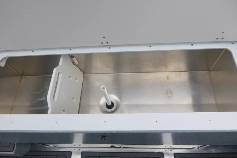 Slide: The Image of Interior view of KingFisher 2825 Coastal Express 2027 boat compartment. - 19