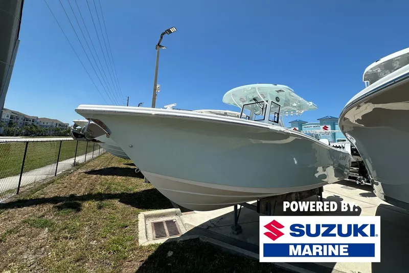 The Image of 2025 Sea Pro 292 Offshore boat powered by Suzuki Marine, displayed outdoors. - 0