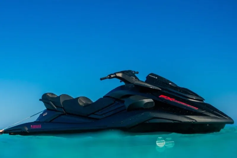 Slide: The Image of 2027 Yamaha WaveRunner FX Limited SVHO on clear blue water. - 4