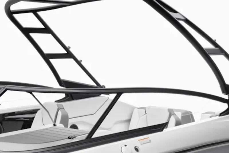 Slide: The Image of 2027 Yamaha Boats AR250, sleek design with modern seating and stylish framework. - 3