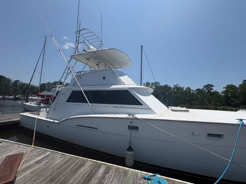 Slide: The Image of Hatteras 53 Convertible 1973 - 98
