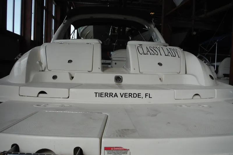 Slide: The Image of 2007 Sea Ray 290 SLX boat named "Classy Lady" docked in Tierra Verde, FL. - 8