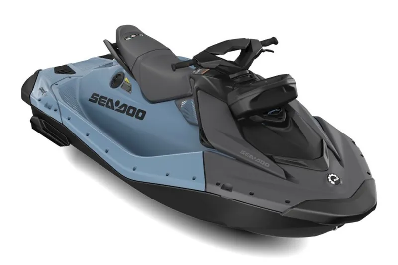 The Image of Sea-Doo Spark X für 2, 2027, in blau und schwarz, mit sportlichem Design und Sitz für zwei Personen. - 3