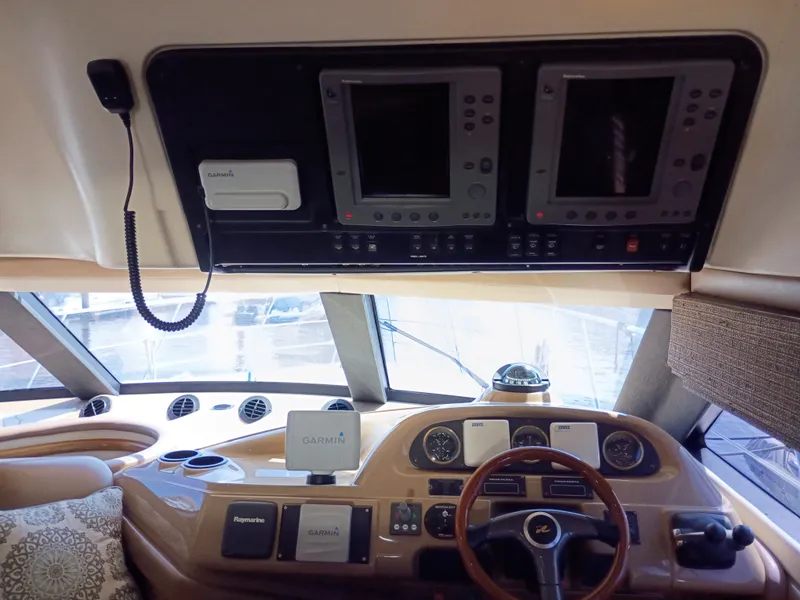 Slide: The Image of Carver Yachts 450 Voyager Pilothouse 2002 - 36