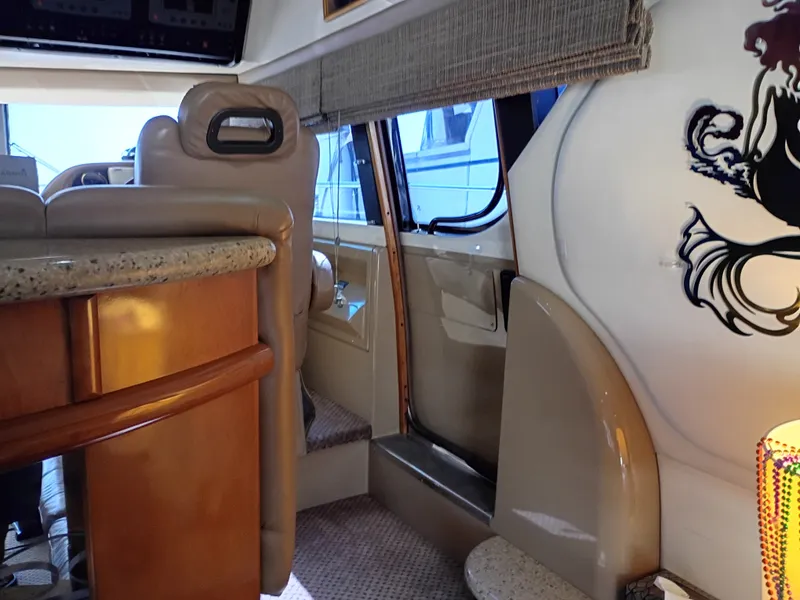 Slide: The Image of Carver Yachts 450 Voyager Pilothouse 2002 - 30
