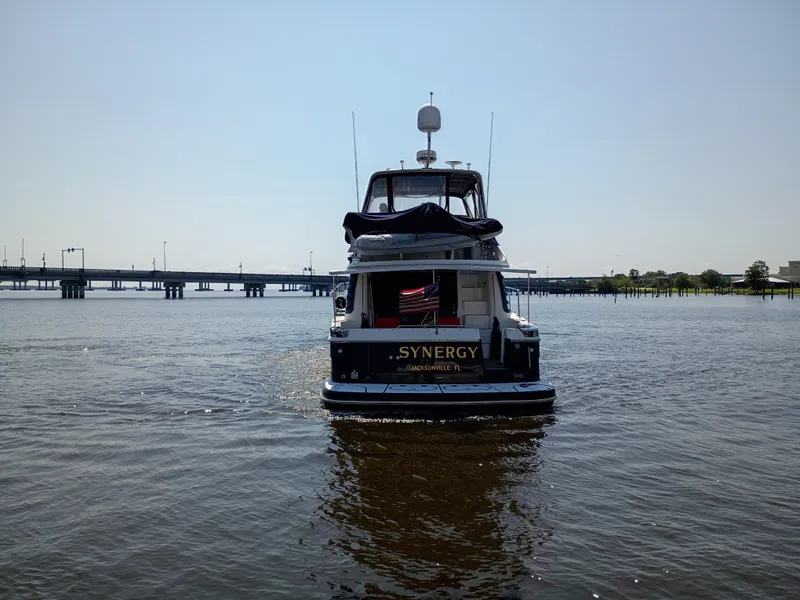 Slide: The Image of Carver Yachts 450 Voyager Pilothouse 2002 - 4