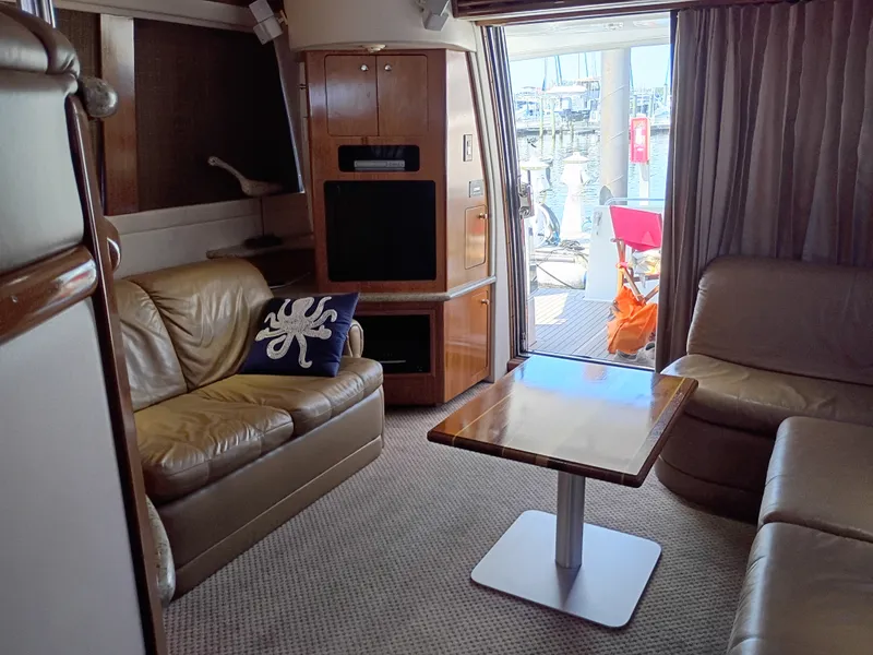 Slide: The Image of Carver Yachts 450 Voyager Pilothouse 2002 - 28