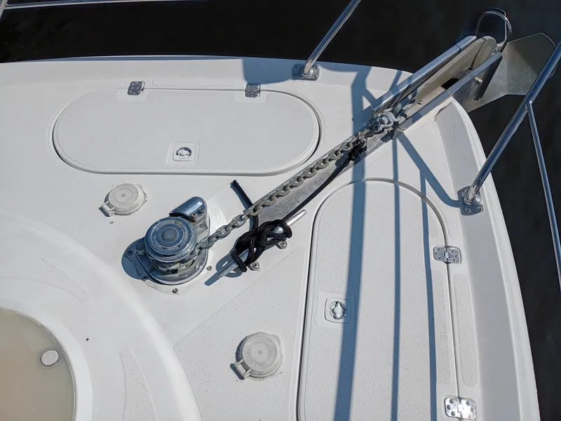 Slide: The Image of Carver Yachts 450 Voyager Pilothouse 2002 - 66