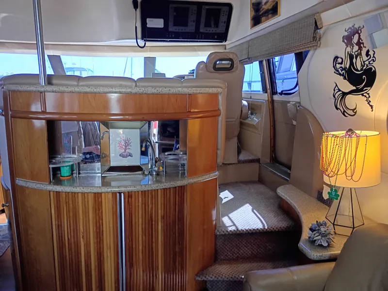 Slide: The Image of Carver Yachts 450 Voyager Pilothouse 2002 - 24