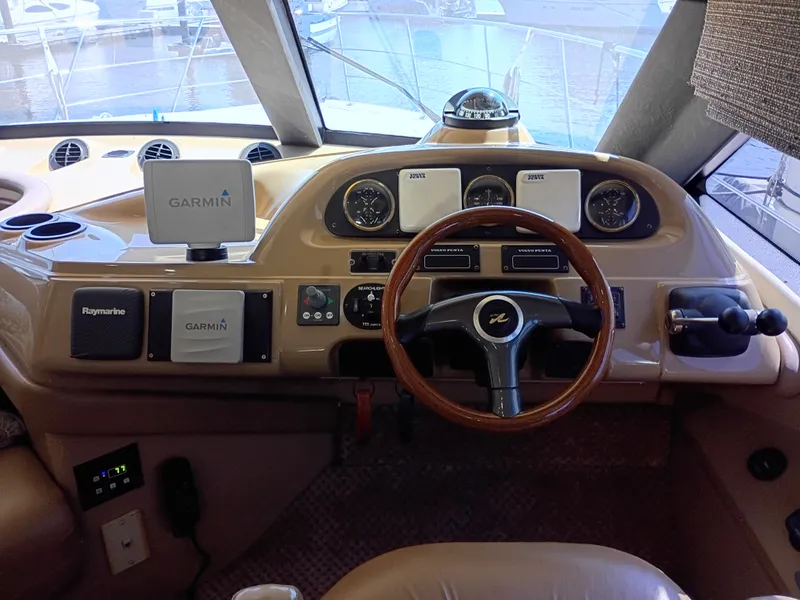 Slide: The Image of Carver Yachts 450 Voyager Pilothouse 2002 - 35