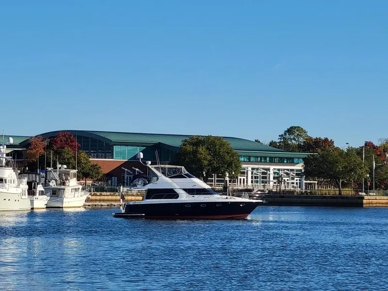 Slide: The Image of Carver Yachts 450 Voyager Pilothouse 2002 - 7