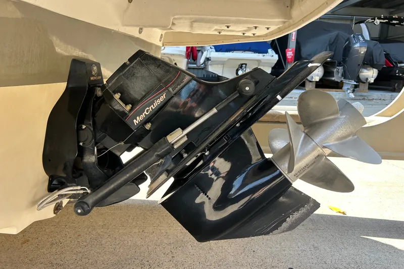 Slide: The Image of MerCruiser Bravo Three outdrive on a 2010 Sea Ray 260 Sundeck boat. - 41