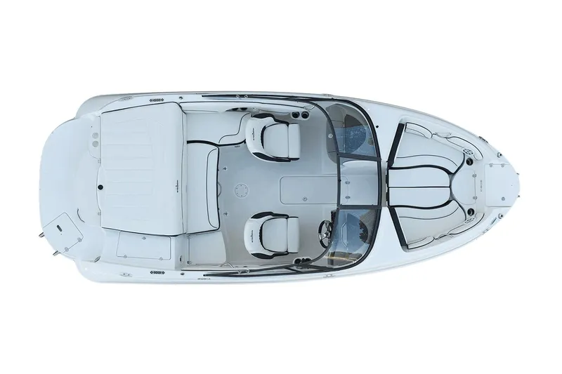 Slide: The Image of Manufacturer Provided Image: 2021 Stingray 208 LR boat, top view, showcasing seating and layout design. - 28