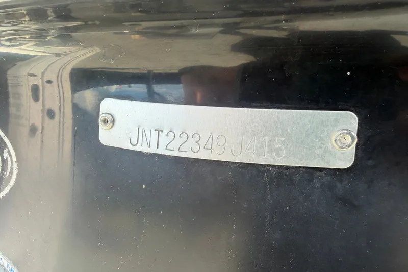 Slide: The Image of Hull identification number on 2015 NauticStar 231 Coastal boat. - 74