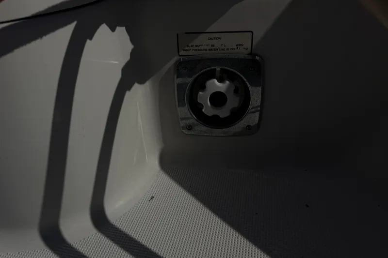 Slide: The Image of Water inlet on 2003 Formula 37 Performance Cruiser boat deck. - 64