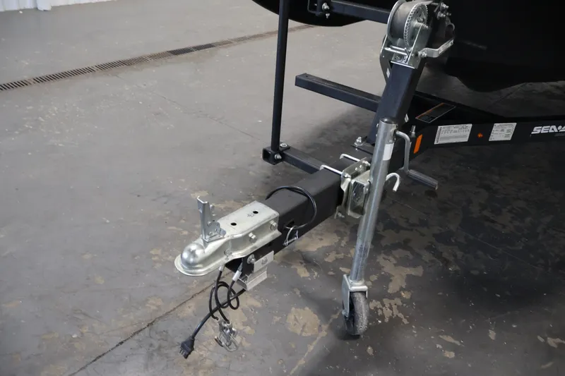 Slide: The Image of Trailer hitch of 2023 Sea-Doo Switch 16 on concrete floor. - 29