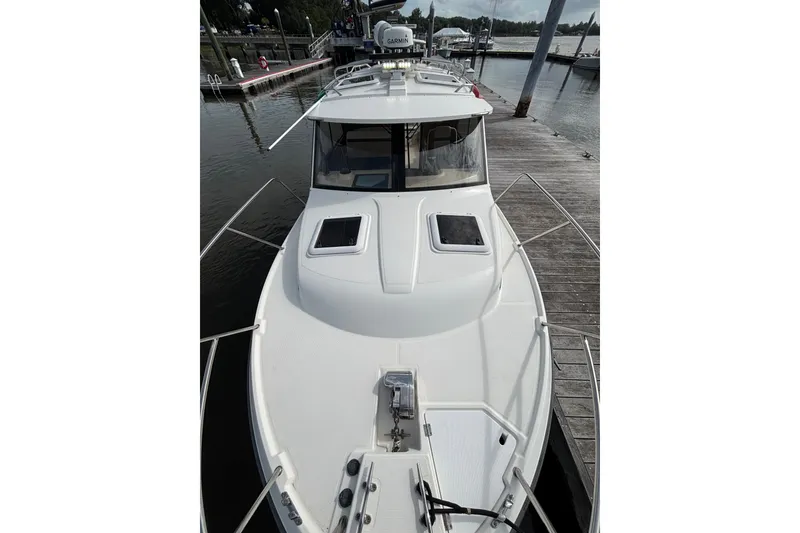 Slide: The Image of 2016 Cutwater C-28 Foredeck and Hardtop roof - 17