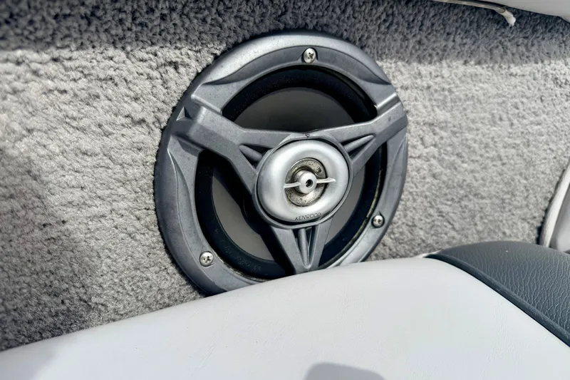 Slide: The Image of Kenwood speaker installed in 2007 Moomba Outback V boat interior. - 72