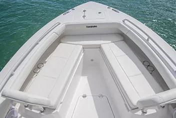 Slide: The Image of Manufacturer Provided Image: 2020 Everglades 253 Center Console boat with spacious seating area. - 5