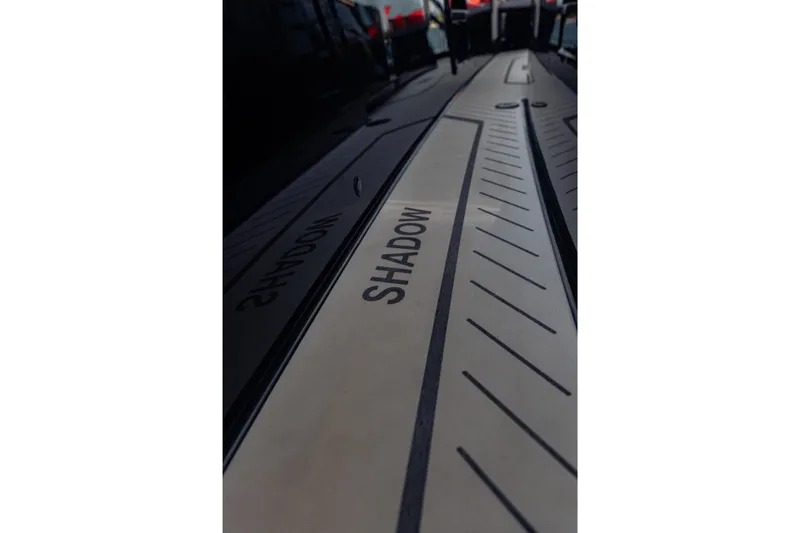 Slide: The Image of Close-up of BRABUS 1000 Shadow deck, showcasing sleek design, 2027 model. - 28