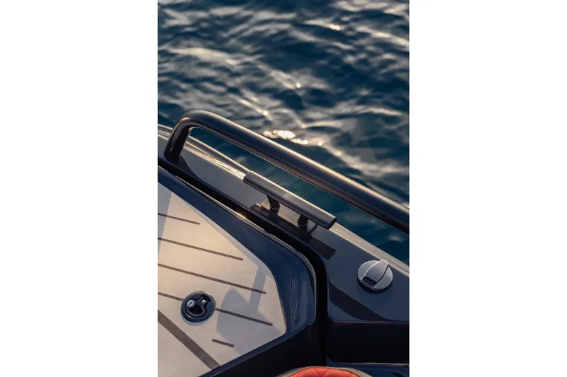 Slide: The Image of BRABUS 1000 yacht deck detail with ocean view, 2027 model. - 26