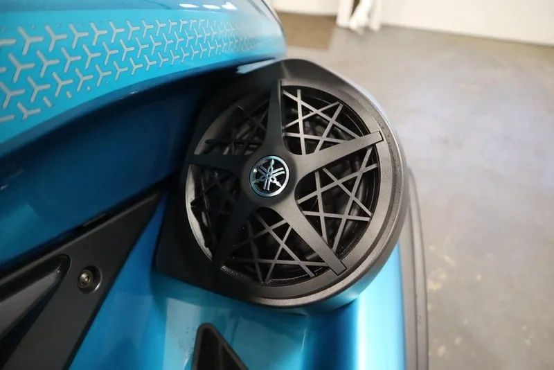 Slide: The Image of Close-up of 2025 Yamaha WaveRunner FX Cruiser SVHO speaker detail. - 20