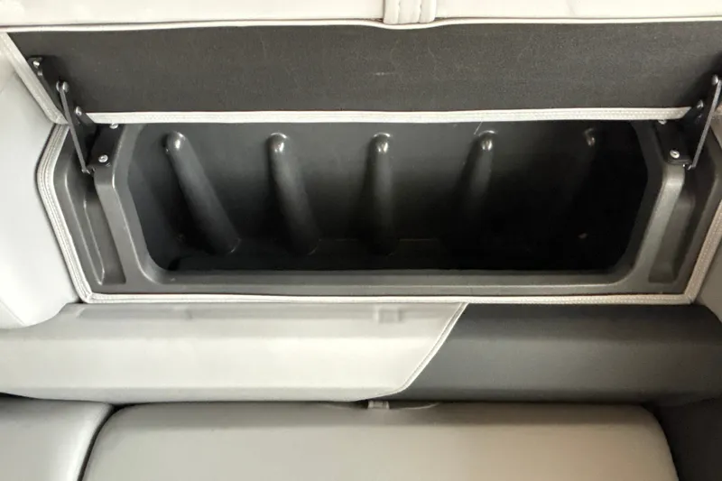 Slide: The Image of Storage compartment in 2027 Sun Tracker SportFish 20 DLX boat. - 32