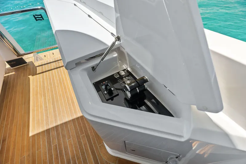 Slide: The Image of Control panel on 2024 Ferretti Yachts 860, featuring sleek design and advanced functionality. - 26