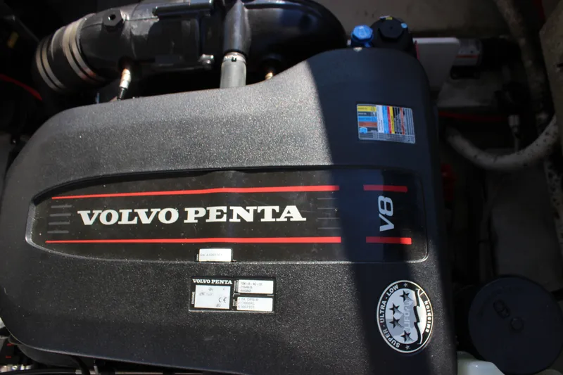 Slide: The Image of Volvo Penta V8 engine in a 2016 Cobalt R5 WSS boat. - 41