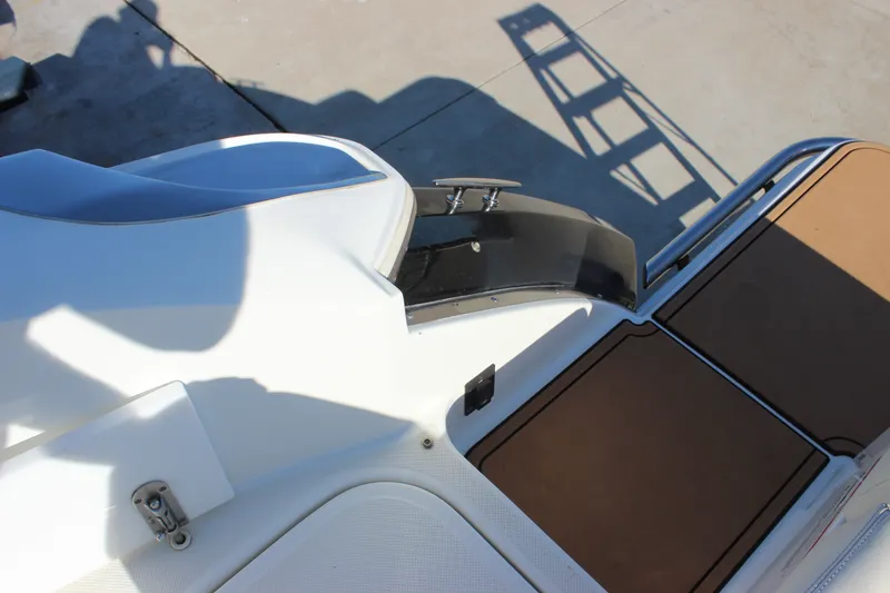 Slide: The Image of 2016 Cobalt R5 WSS boat deck with seating and swim platform. - 25