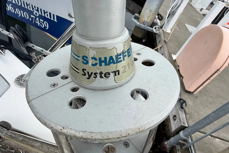 Slide: The Image of Close-up of Schaefer System 2100 on 2007 Catalina 34 MkII sailboat. - 22