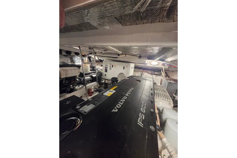 Slide: The Image of Engine room of 2014 Cruisers Yachts 45 Cantius with Volvo Penta IPS 600 engine. - 42
