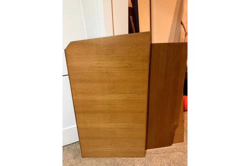 Slide: The Image of Wooden panels from a 2006 Jeanneau Sun Odyssey 45 sailboat interior. - 48