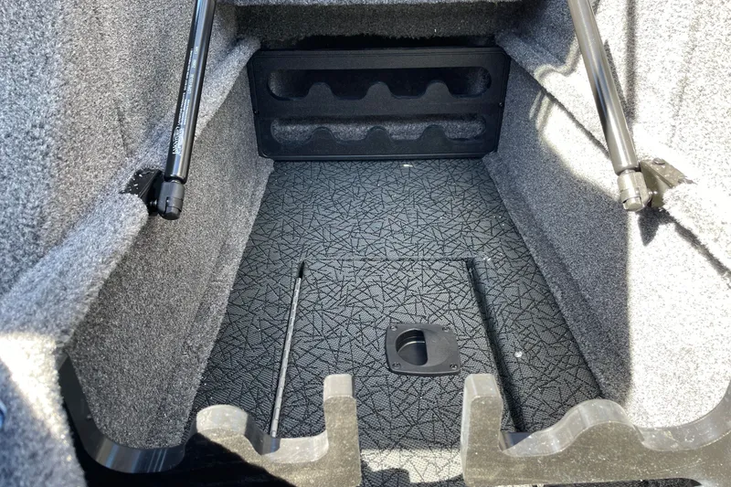 Slide: The Image of Interior storage compartment of 2027 Tracker Pro Guide V-175 WT boat. - 20