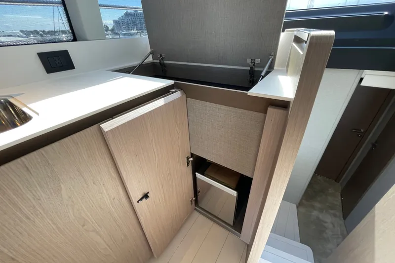 Slide: The Image of Galley up storage. - 35