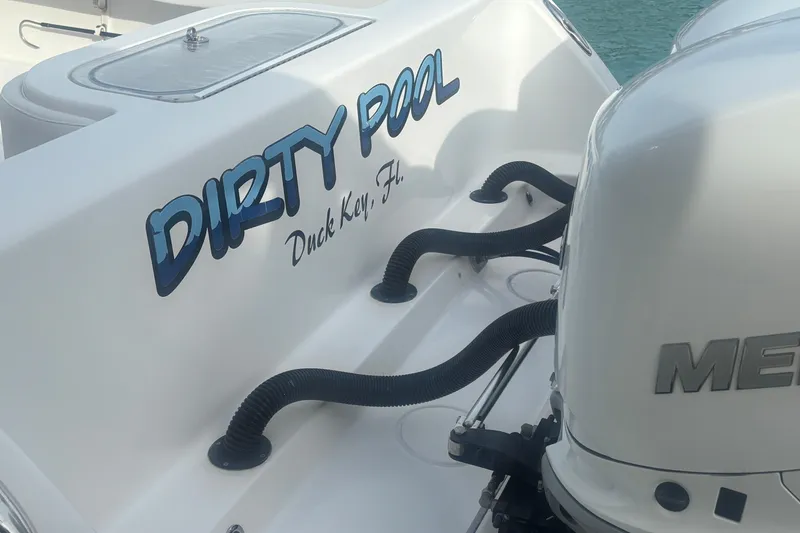 Slide: The Image of 2017 Invincible 39 Open Fisherman boat with "Dirty Pool" name, Duck Key, FL. - 10