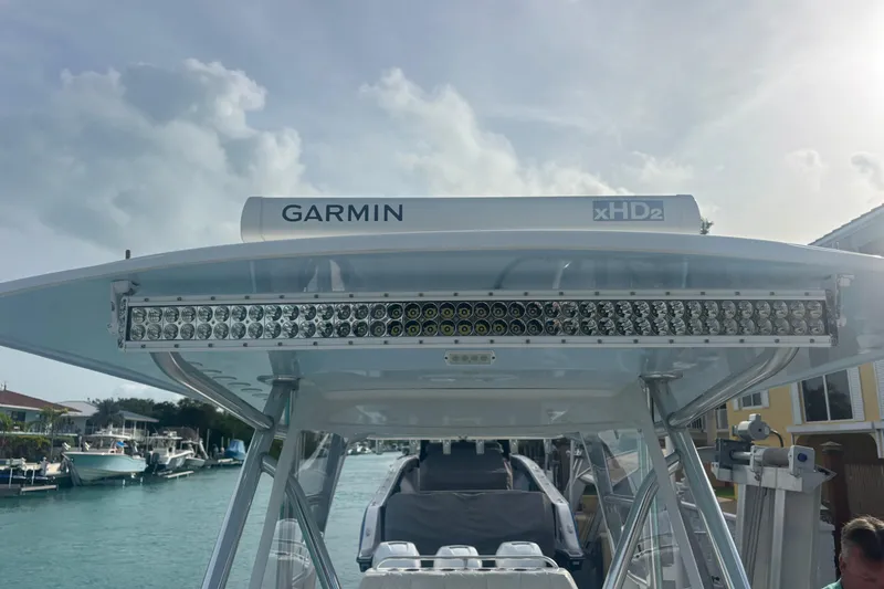 Slide: The Image of 2017 Invincible 39 Open Fisherman with Garmin xHD2 radar and LED light bar. - 5