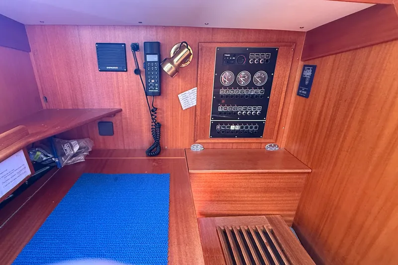 Slide: The Image of Nav Station with electrical panel - 12
