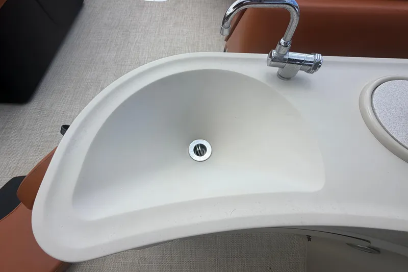 Slide: The Image of Sink and faucet on 2015 Premier 290 Grand View boat. - 72