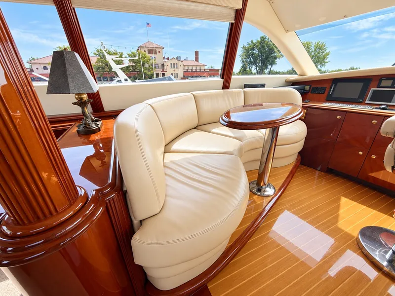Slide: The Image of Lazzara Yachts 80 Skylounge 2002 - 51