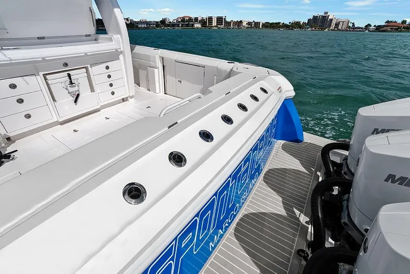 Slide: The Image of Transom with rod holders - 11