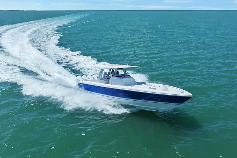 Slide: The Image of 2022 Intrepid 427 Nomad FE underway - 70