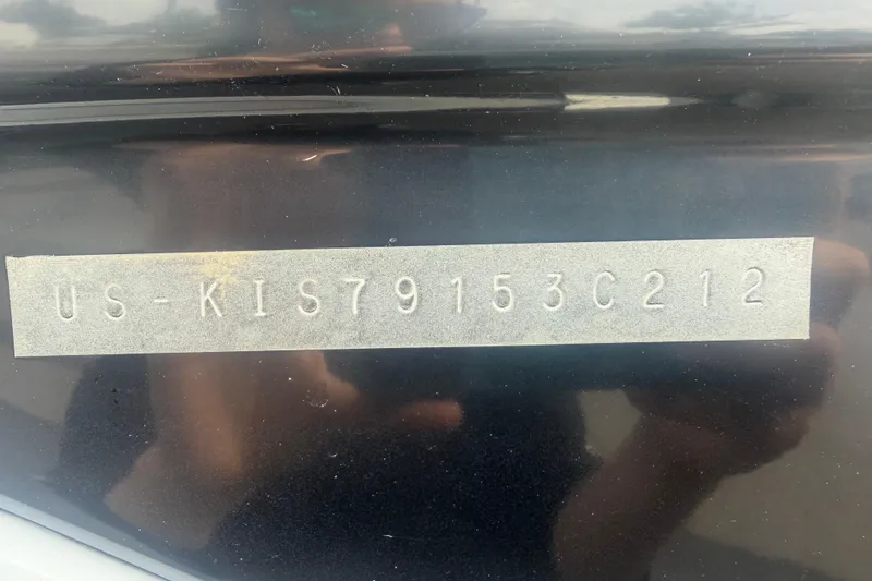 Slide: The Image of Hull identification number on a 2012 Crownline 236 SC boat. - 94