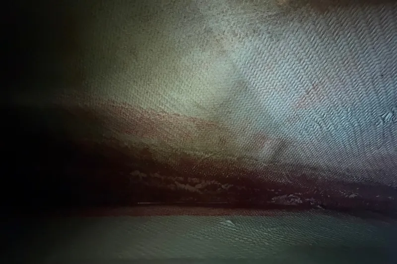 Slide: The Image of Close-up of textured surface inside 2011 Apache 28 Splash boat. - 50
