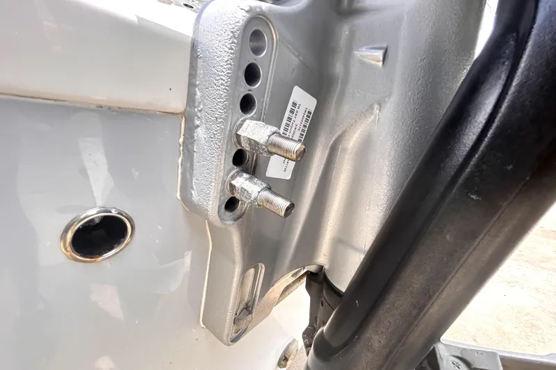 Slide: The Image of Close-up of 2024 Sea Fox 328 Commander boat hardware and fittings. - 84