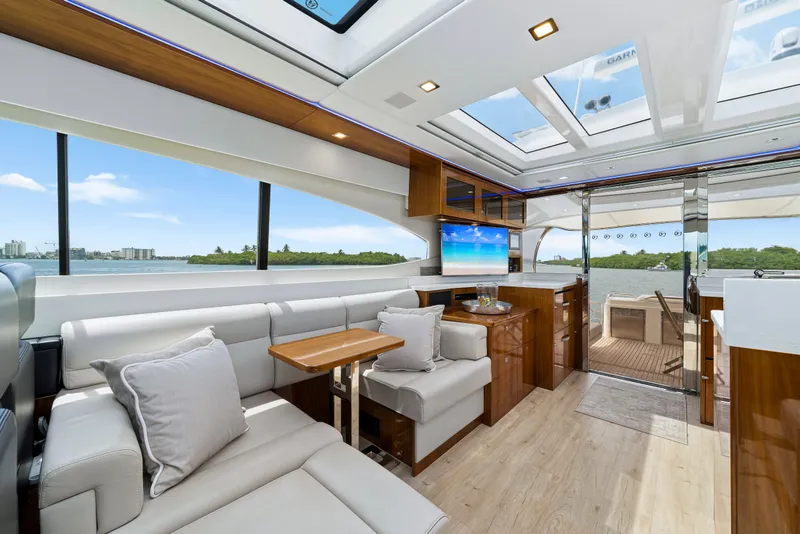 Slide: The Image of  Riviera 6000 Sport Yacht - Interior main deck - 26