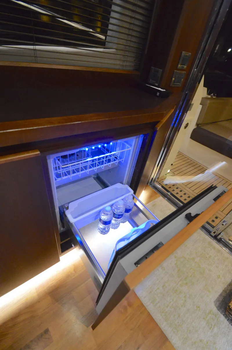 Slide: The Image of Refrigerator in the Galeon 550 Fly Yacht - 31