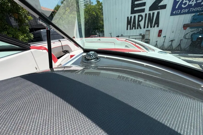 Slide: The Image of 2017 Monterey M-65 boat interior with compass at EZ Marina. - 73